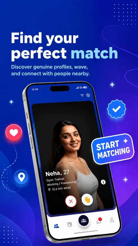 GenzMeet perfect match app screenshot